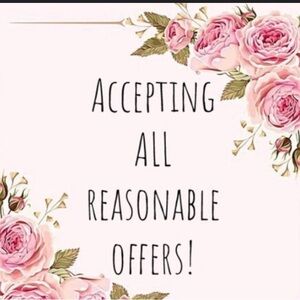 ACCEPTING ALL REASONABLE OFFERS!!